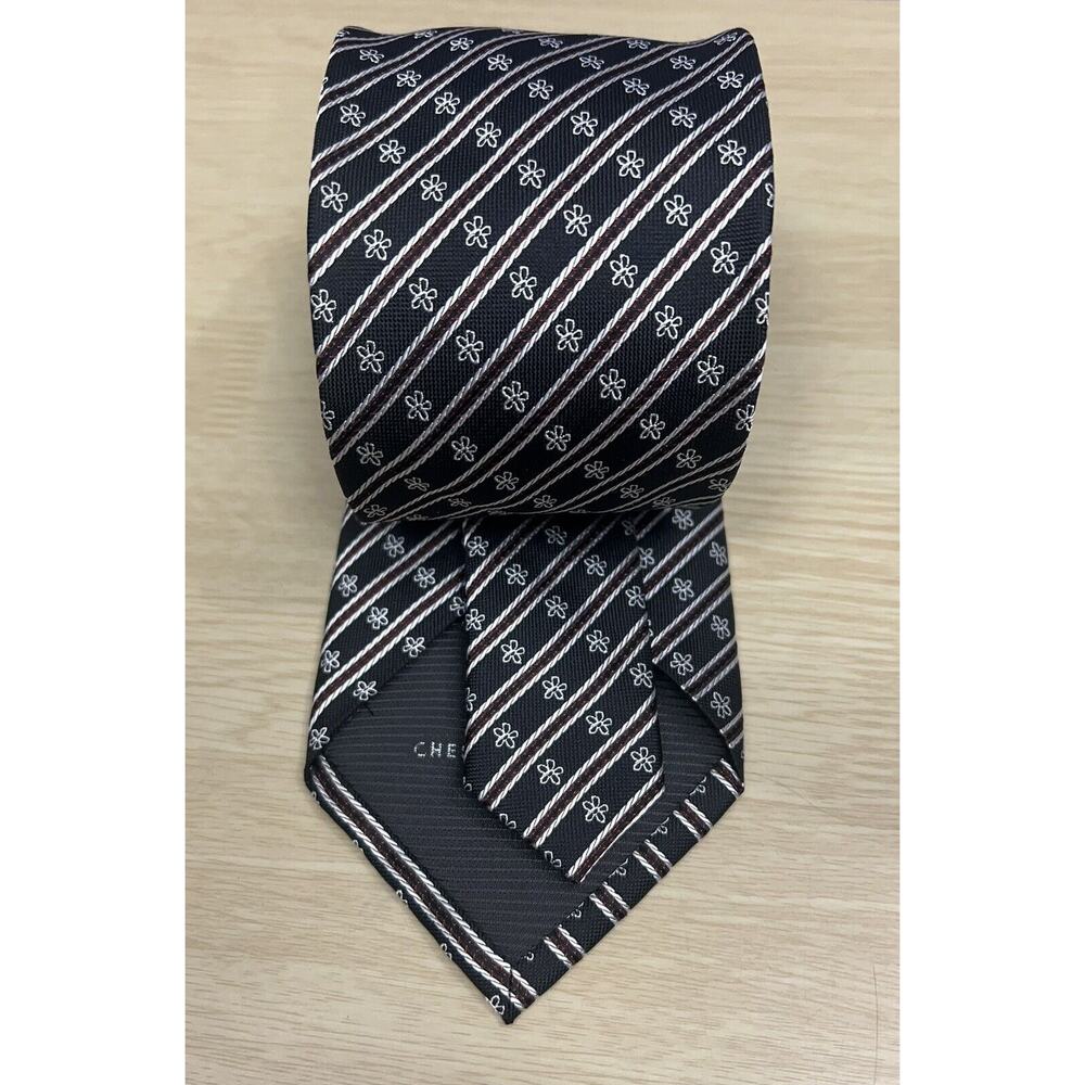 MARIO CALDI Savile Row Luxury Silk Tie Made In Italy 59” L 3.5" W GREAT CONDT. - Picture 2 of 10